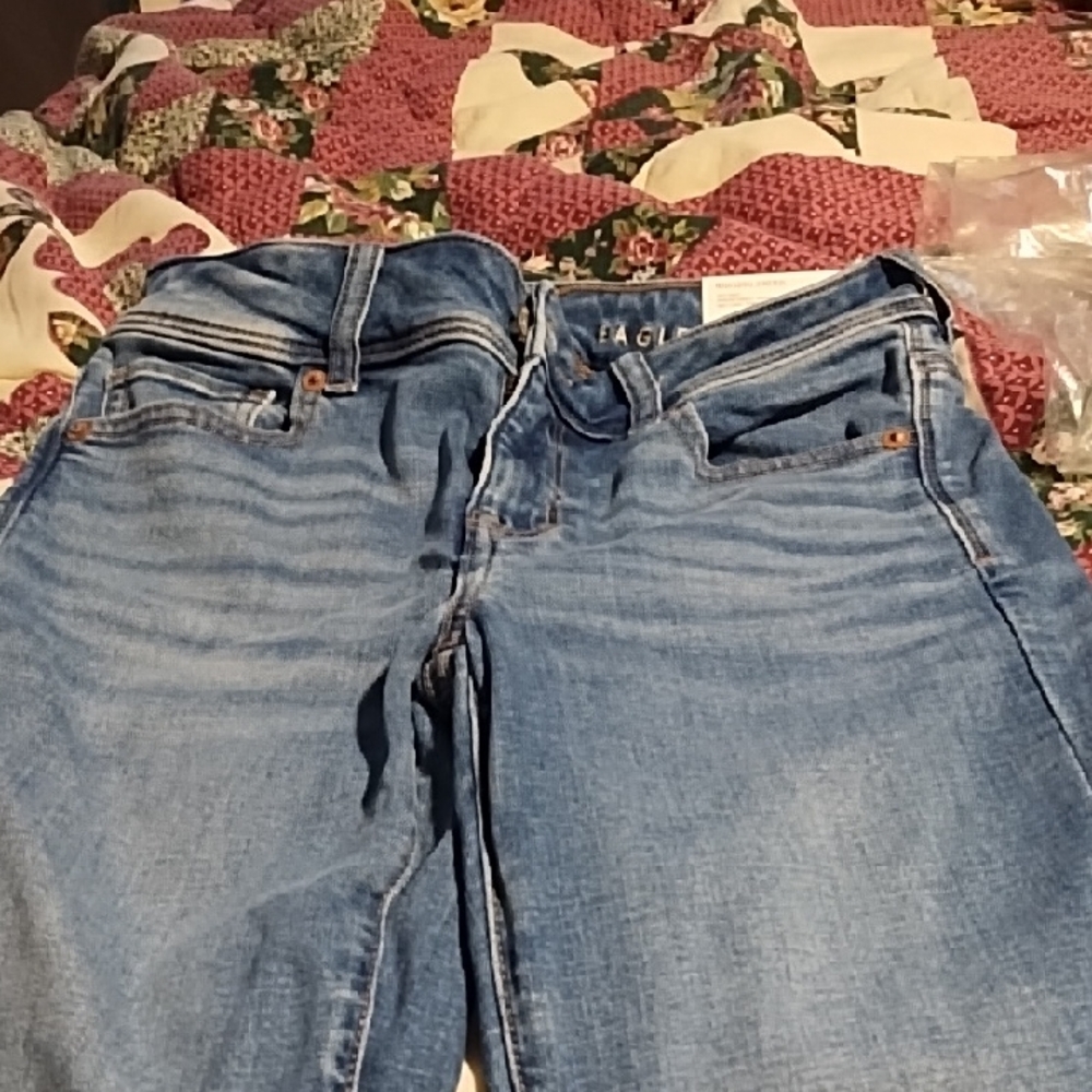 American Eagle Outfitters Blue Boot Cut Jeans